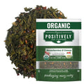 Organic Positively Tea Company Strawberries and Cream Green Tea Loose Leaf 16 Ounce