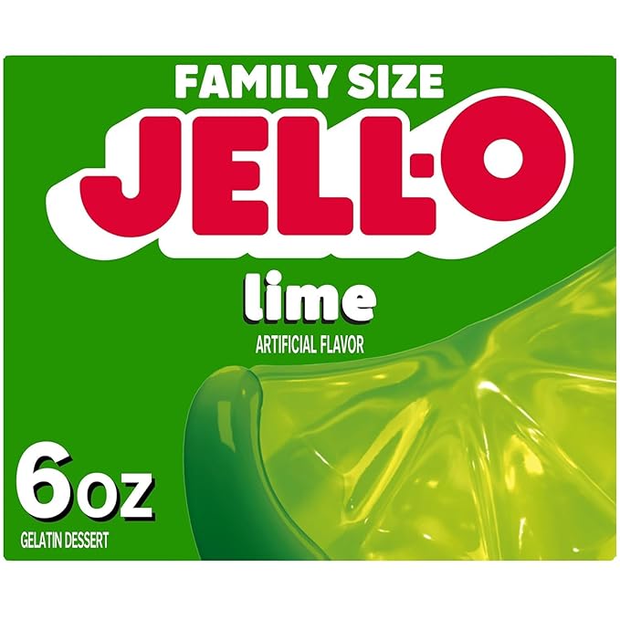 Jell-O Variety Pack Orange Cherry Lime Strawberry Raspberry 6 oz (5-Pack)
