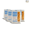 DeLallo Fusilli Pasta Twisted Shape Corkscrew Pasta Made in Italy Bronze Cut Made with Durum Only 100% Wheat Semolina Flour All Natural Non-GMO Kosher Vegan1 Pound Bag (4 Pack)