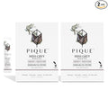 Pique Organic Earl Grey Tea Crystals - Caffeinated Black Tea with Bergamot for Energy Prebiotic Polyphenols Support Healthy Metabolism Immunity - 28 Single Servings (2 Pack)