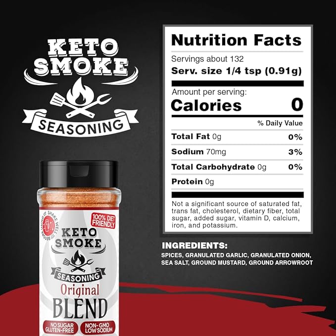 World Tour Trio – Keto Smoke 3-Pack: Original Blend + Mexican Fiesta + Mediterranean Magic (Small Bottles) | Smoky Zesty &amp Herbaceous | Keto-Friendly Sugar-Free Low Sodium