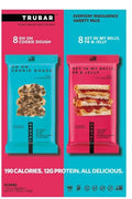 PRO4ALL TruBar Protein ~ Oh Oh Cookie Dough ~ Get In My Belly PB &amp Jelly ~ 1.76 Ounce Bars ~ 16 total Bars