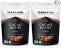 Terrasoul Superfoods Raw Organic Criollo Cacao Beans 2 Lbs (2 Pack)