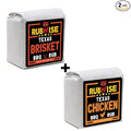 Texas Style Brisket Rub &amp Chicken Rub by Rubwise | BBQ Rub &amp Spices for Smoking &amp Grilling | Dry Rubs | Great on Brisket Steaks Ribs Burgers Chicken Turkey Duck and Seafood &amp Mo