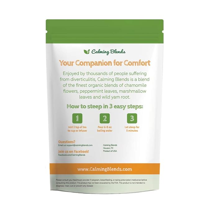 Original Calming Blends Tea and Calming Blends Morning Comfort Tea | Certified Organic 2 Pack