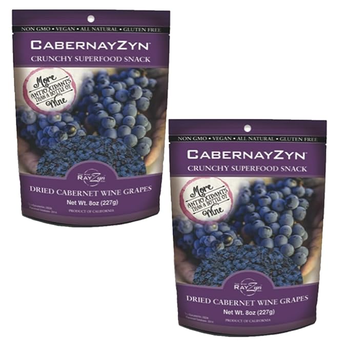 Wine RayZyn® CabernayZyn® Cabernet Sauvignon Dried Wine Raisins® Bag 8 oz (Pack of 2)