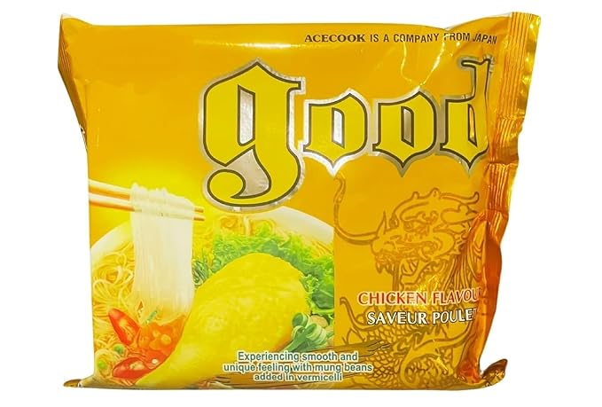 Asia Style Instant Noodles (CASE SET ACECOOK CHICKEN CLEAR NOODLES)