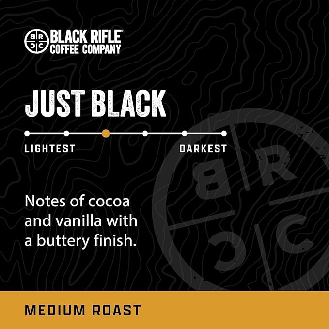 Black Rifle Coffee Company Medium and Dark Roast Ground Coffee Variety 2 Pack 18 OZ Bags