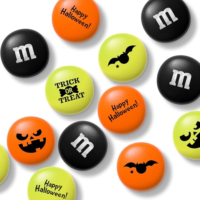M&ampM’S WORLD Halloween Trick-or-Treat Candy Unique Halloween Candy for Party Favors or Treat bags (Set of 30 Packs)