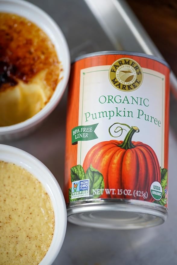 Farmer's Market Foods Canned Organic Pumpkin Puree 15 Ounce (Pack of 12)