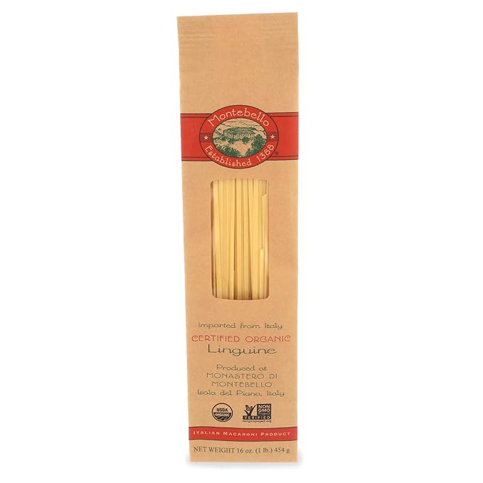 Montebello Organic Linguini 1 lb (4-pack)