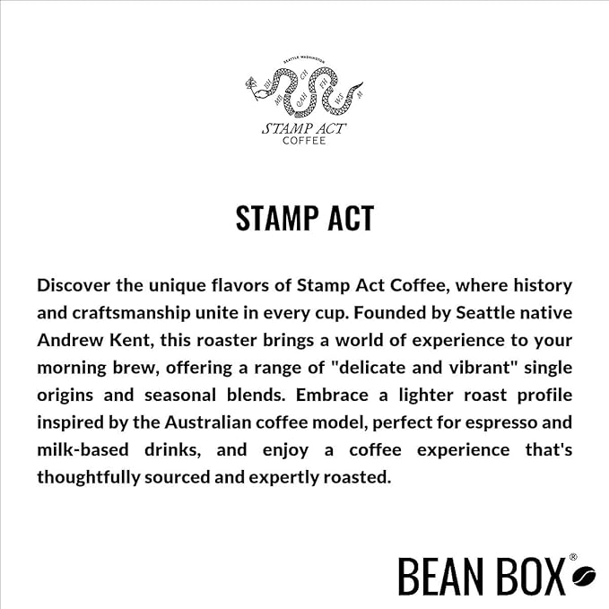 Kolla Bolcha - Agaro Ethiopia - Roasted by Stamp Act - Whole Bean Coffee - 2 Pound Bag
