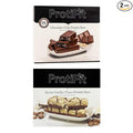 PROTIFIT - Low Calorie Chocolate Crisp &amp Remix Vanilla-Choco Protein Bar 2 Pack High Protein 15g Protein Low Carb Low Sugar Ideal Protein Compatible 7 Servings Per Box (2 Pack)