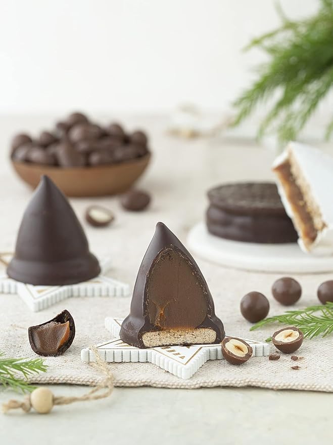 Havanna Havannets – Delicate Dulce de Leche Bites Coated in Smooth Semi-Sweet Chocolate – Authentic Argentinian Treats Perfect for Gifting Sharing or Indulging Anytime Box of 6