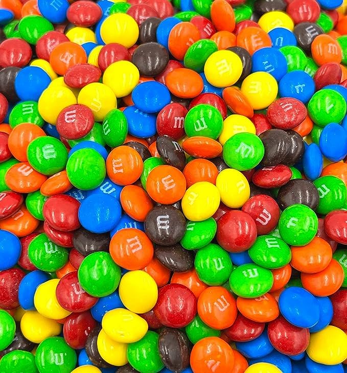 M&ampM Milk Chocolate Candy - Bulk Chocolate Candy Delicious and Colorful Candy for Party Bags – (2 LB. Milk Chocolate)