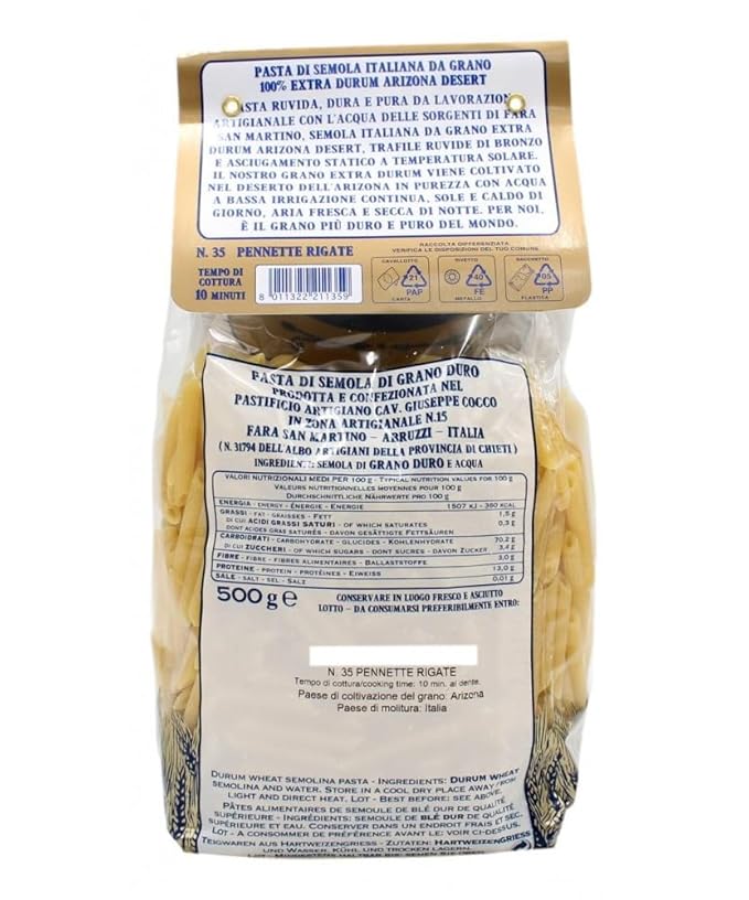 Giuseppe Cocco Pennette Rigate 500g