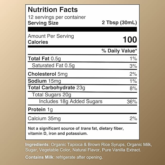 Creamy Gourmet Breakfast &amp Dessert Syrup | Organic Ingredients - Clean Label | No Preservatives Artificial Flavors or Corn Syrup | Gluten-Free | Dutch Village Salted Caramel &amp Peach Cream 12