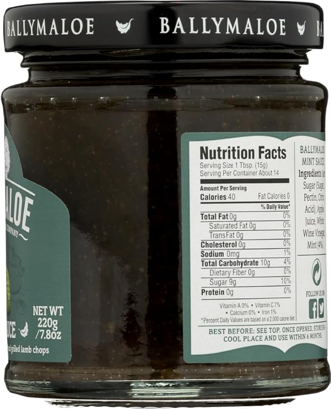 Ballymaloe Mint Sauce 7.8 Ounce - 3 pack