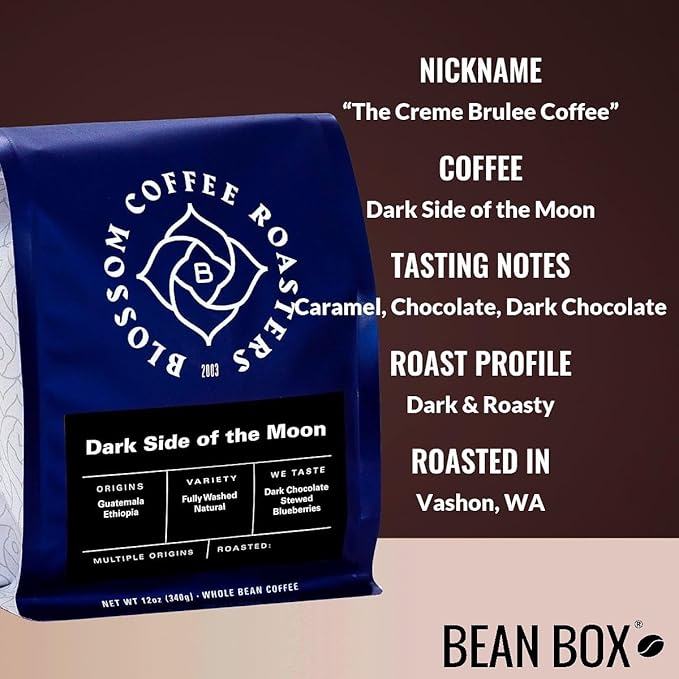 Bean Box Sampler - Roasted by Blossom Roasters 3-Pack Whole Bean Coffee Gourmet Coffee