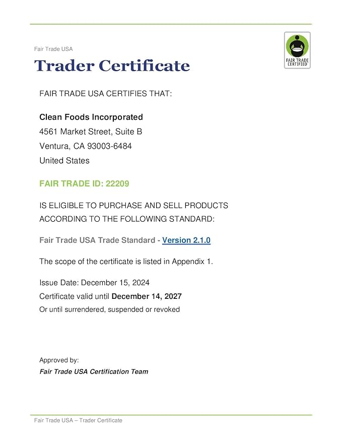 Cafe Altura Whole Bean Organic Coffee Decaf French Roast - Water Process 5 lb Bag