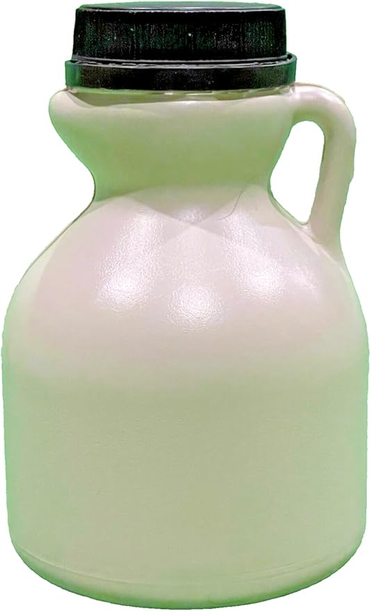 Liberty Supply Empty Maple Syrup Jugs - BLANK - Pint (16 FL OZ Each) - Case of 10 Plastic Containers MADE IN USA with Food Grade Materials.
