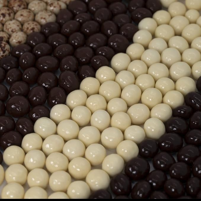 Dilettante Espresso Blend Espresso Beans In Semisweet Milk and White Chocolate 5 Pound