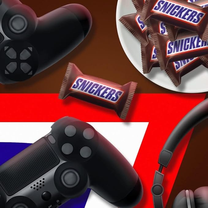 Snickers Fun Size Candy Bars - Individually Wrapped Chocolate Candy Bars - Bulk Snickers Candy Bars - Milk Chocolate Peanut and Caramel Snickers Bars - Bulk Candy (Pack of 65)