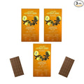 Cacao Adventures - Dairy-Free Lucuma Milk Chocolate | Unmilk'd Bar | Ceremonial Cacao | (1.76 oz - Pack of 3)