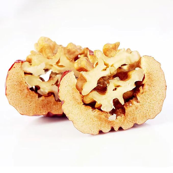 Grey jujube with walnuts 17.6 oz/500 g stuffed dates clip walnut independent small packaging casual snacks jujube dates and walnuts