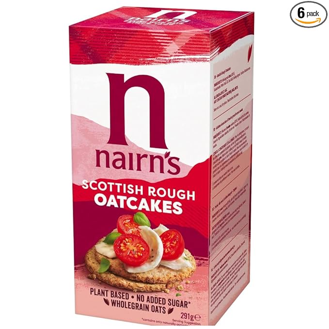 Nairns Rough Oatcakes - (291g) Case of 6
