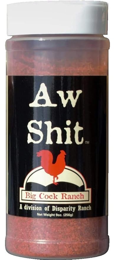 Big Cock Ranch Big 6 Sampler (Pack of 6 Seasonings with 1 each of Bull Special Good Aw Chicken and No)