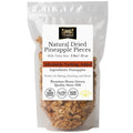 Traina Home Grown Dried Natural Pineapple Pieces – No Sugar Added Non-GMO Gluten-Free Kosher Vegan Healthy Snack in Resealable Bag (2 lb)