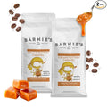 Barnie's Coffee Creamy Buttery Caramel Ground Coffee with Smooth and Sweet Caramel Flavor Medium Roasted Arabica Coffee Beans Gluten and Nut Free 12 oz Bag (Pack of 2)