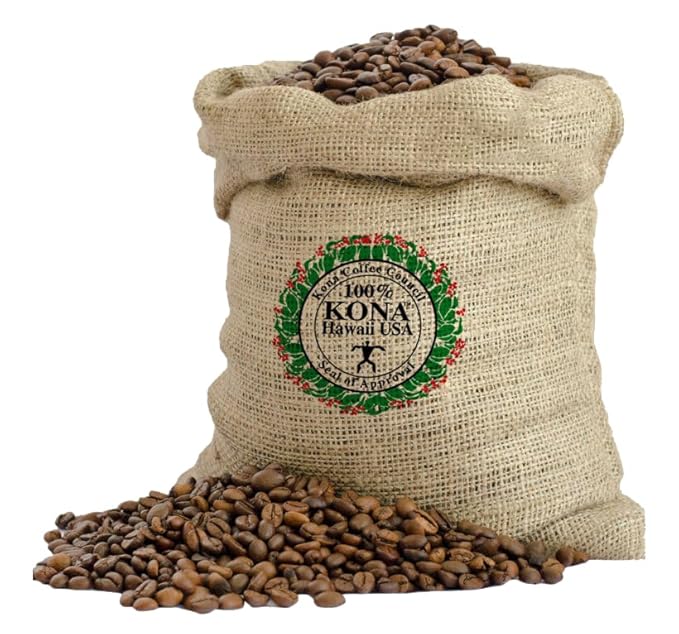 100% Kona Coffee - Ground - Medium Roast - 1 lb (16oz) - Farm Fresh - Grown and Packaged on the Big Island of Hawaii - Keokea Coffee Co.