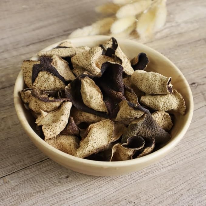 Royal Seafood USA Dried Xinhui tangerine peel Dried Chinese orange peel tea 1oz 九龍堂 2005 梅江大红皮 陈皮干 老陈皮 泡茶 口感浓醇