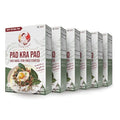 TAAN THAI PAD KRA PAO Stir-Fry Kit – Authentic Thai Holy Basil (Kra Pao) Starter – Vegan Gluten-Free No Preservatives – Easy to Cook – 3 Packets per Box (Makes 12 Dishes) (6)