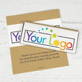 50ct Promotional Products Add Your Logo Personalized Wrappers for Candy Bars - Gold - Candy Not Included