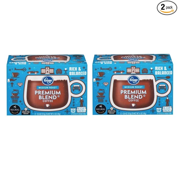 Kroger Premium Blend Coffee K-Cups (2 pack)
