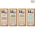 Chocolate Bar Variety Pack – 4 Flavors – Vegan Paleo Gluten-Free – No Dairy No Refined Sugar – 4 Count (4 Pack Milk)