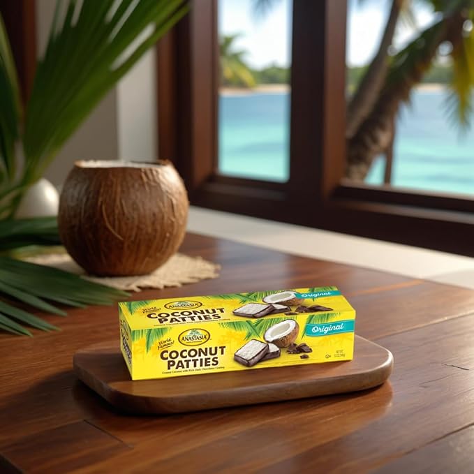 Coconut Patties Chocolate Anastasia oh asis! Patties Original Coconut orange key Lime Patties and Pina Colada Patties (4 count) 10oz Variety pack