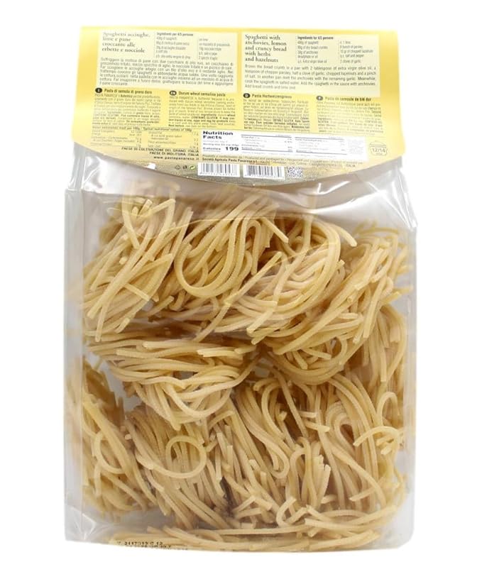 Pasta Panarese Premium Tuscan Spaghetti alla Chitarra Made in Italy (17.6 Oz | 500g)