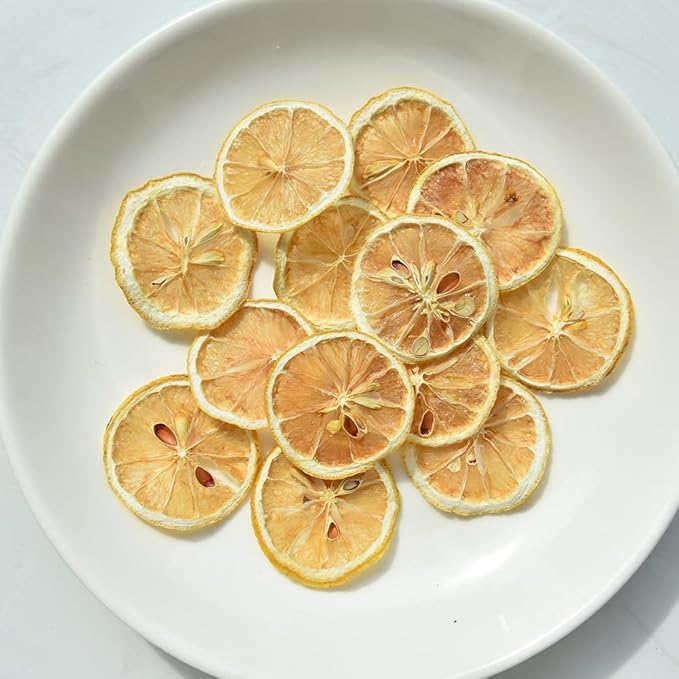 Dehydrated Dry Lemon For Cocktails Dried Lemon 17.6oz/500g 100% Natural &amp No Additives No Sugar Added (17.6 oz)