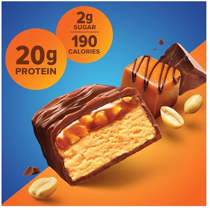 Pure! Protein Bars Variety Pack High Protein Nutrition Bars Minimal Sugar Gluten Free Snack Bars for Energy Support 25 Count (Pack of 2) – Chocolate Peanut Butter Chocolate Deluxe Chewy Chocolat