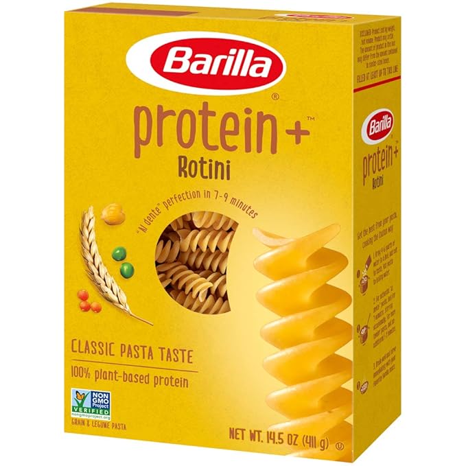 Barilla Rotini Plus 14.5 Ounce Boxes (Pack of 8)