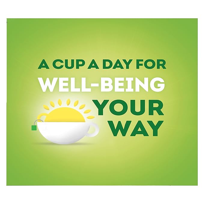 Lipton Decaffeinated Green Tea Bags Hot or Iced Can Support Heart Health 20 Tea Bags (Pack of 6)