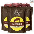 Jerky.com's Barbecue Pork Jerky - 3 PACK - The Best Wild Game Pork Jerky on the Market - 100% Whole Muscle - No Added Preservatives No Added Nitrates and No Added MSG - 7.5 total oz.
