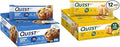 Quest Nutrition Blueberry Muffin (12 Count) and Lemon Cake (12 Count) Protein Bars Bundle High Protein Gluten Free