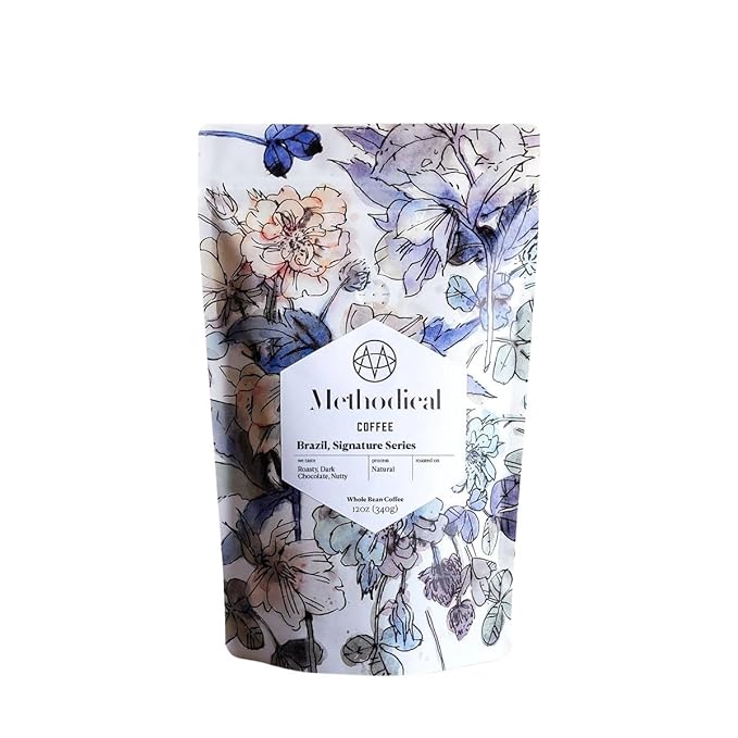 Brazil Signature Series - Roasted by Methodical Roasting - Whole Bean Coffee - 2 Pound Bag