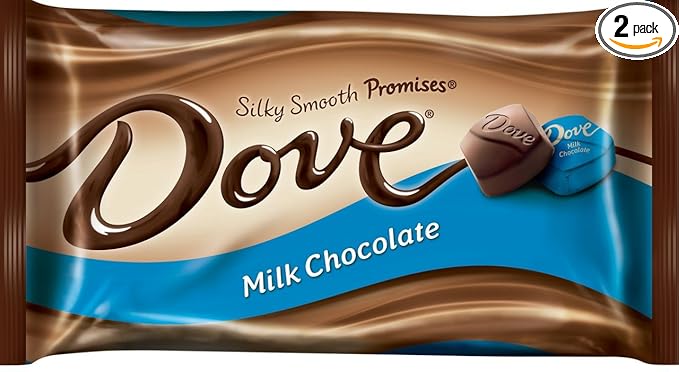 2 - 7.94oz Bags of Silky Smooth Chocolate Promises (Milk Chocolate)