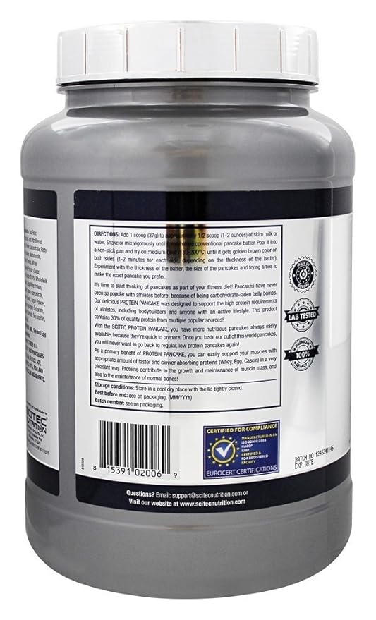Scitec Nutrition - Protein Pancake High Protein Pancake Mix White Chocolate Coconut - 2.28 lbs.